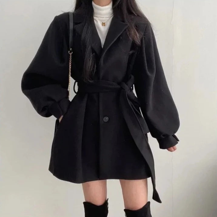 Thickened Wool Coat