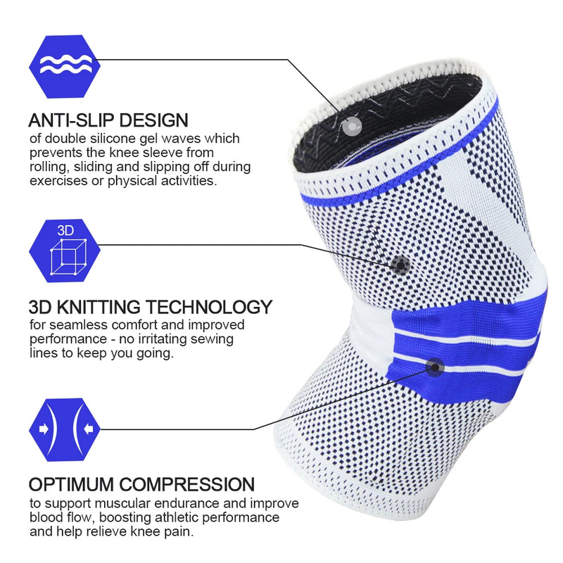 Multifunctional Compressing Knee Pads For Work, Construction, Flooring.